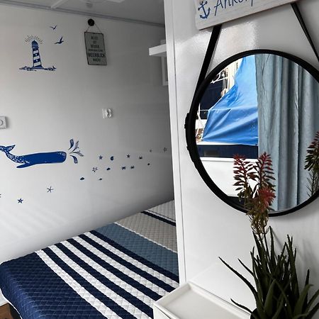 Premium Hausboot Trave Traum Appartement Lübeck Buitenkant foto